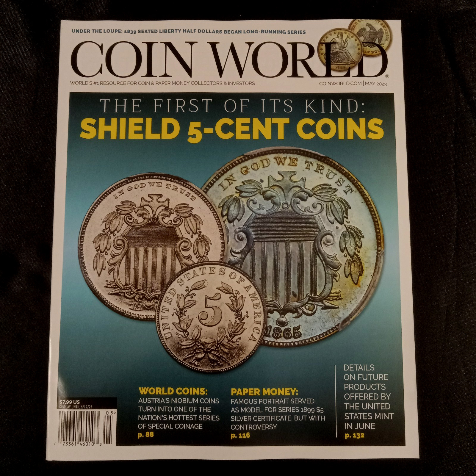 Coin World Magazine Lot 7 Issues 2022-2023 Numismatics Coins Paper Money Collect