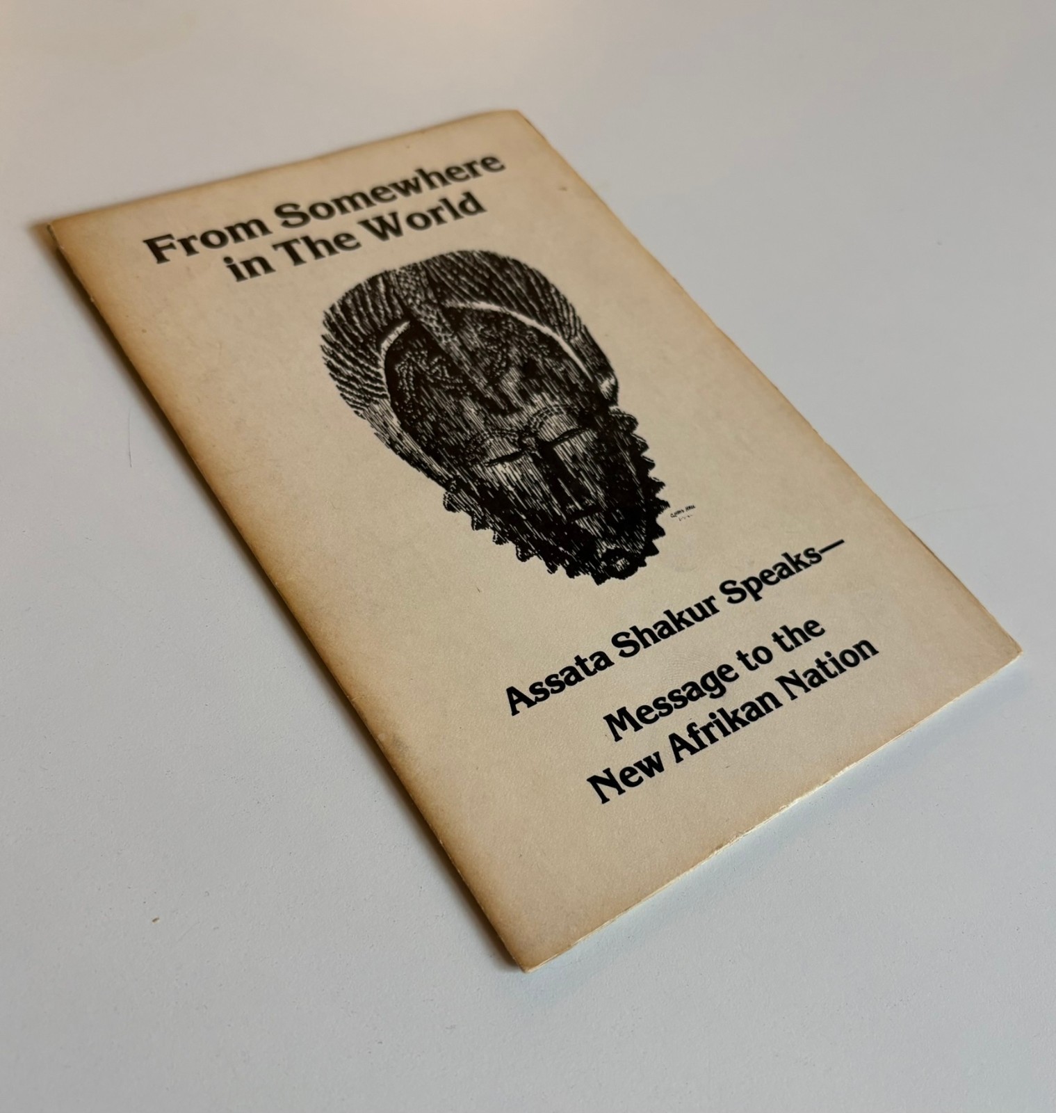 From Somewhere in the World Assata Shakur Speaks Original Pamphlet 1980