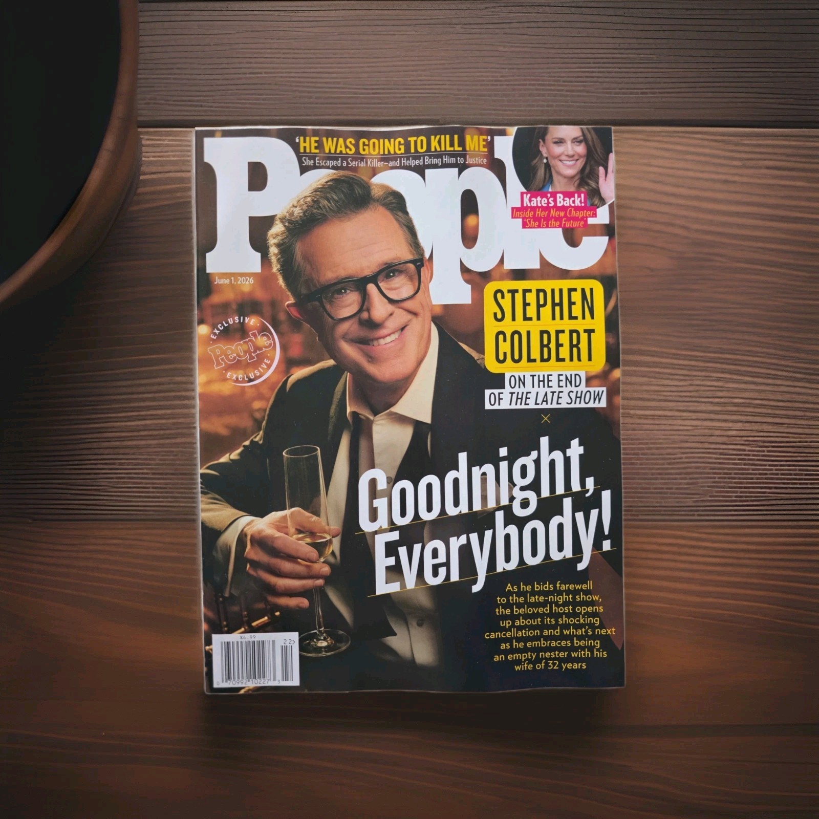 People Magazine Stephen Colbert Goodnight Everybody!
