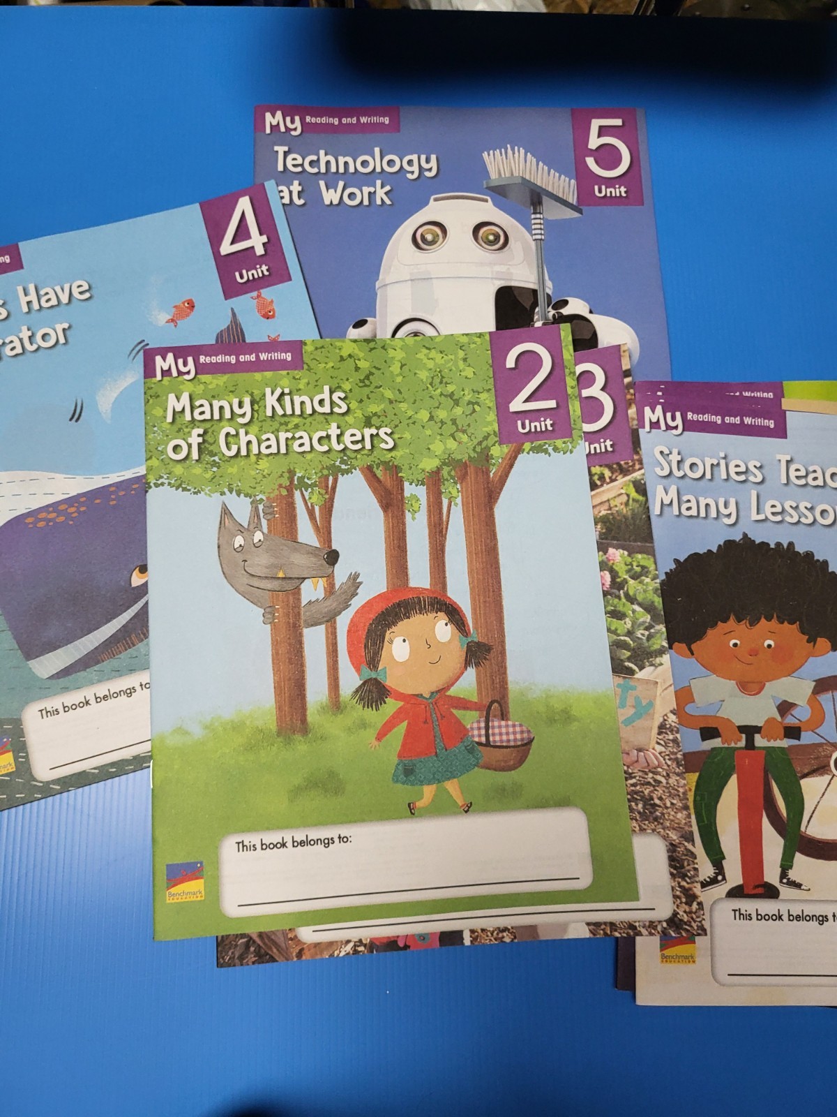 My Reading And Writing Grade 1 Units 1-10 Complete Set Benchmark Education New
