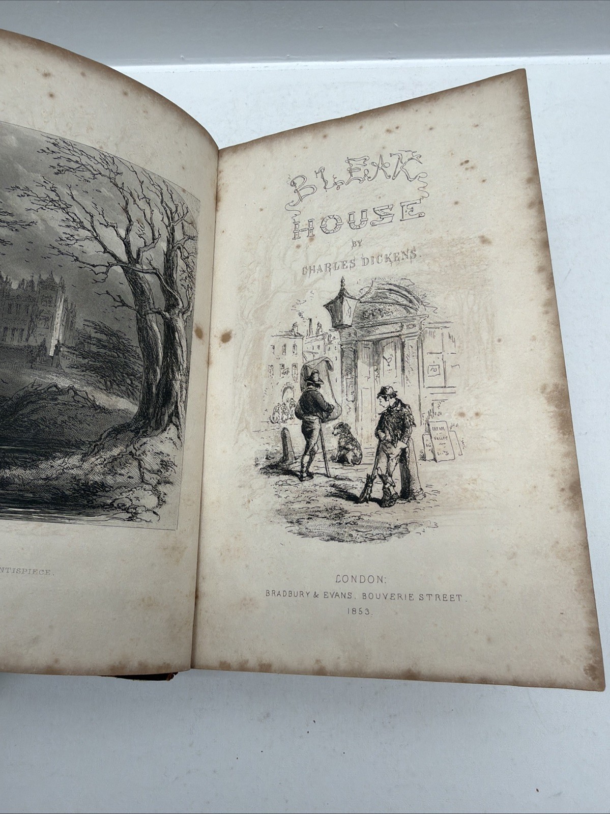 Charles Dickens / Bleak House 1853 First Issue (See Photos)