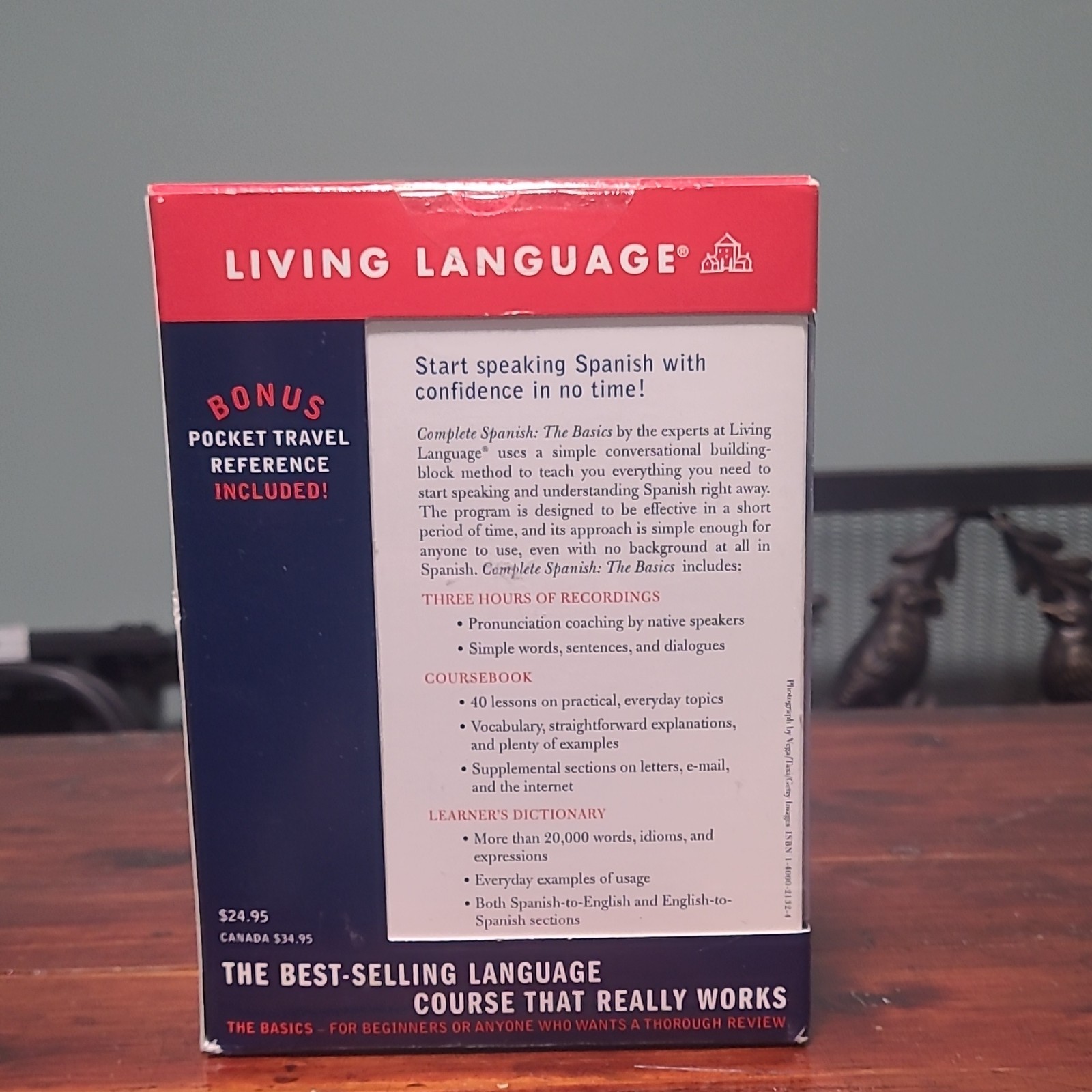 Living Language Spanish Complete Course Book CD A1 Beginner Box Set Revised