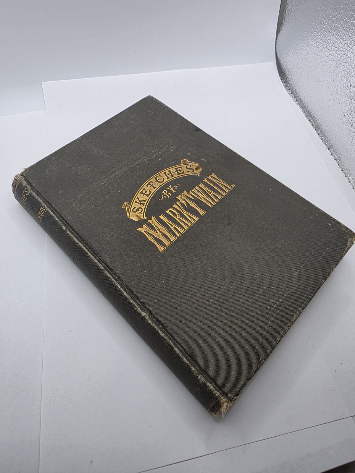 1880 Mark Twain Sketches Slemmin & Higgins Canadian Pirated 1st Edition