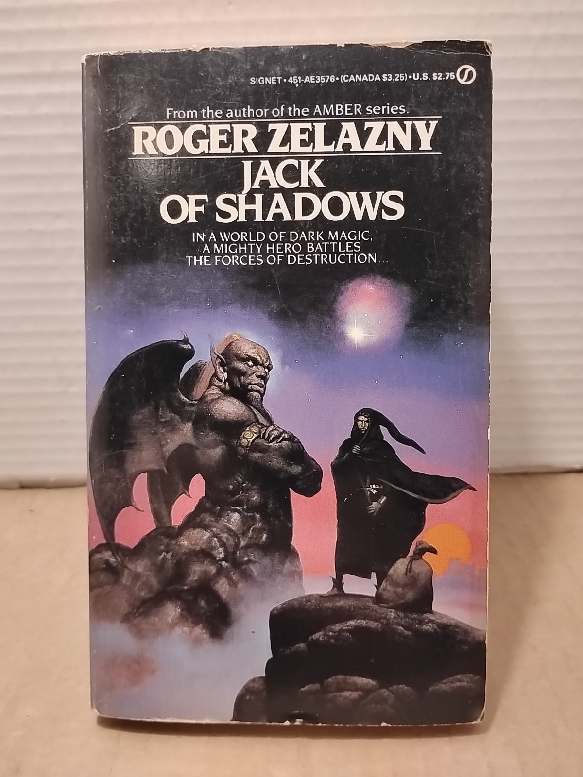 ROGER ZELAZNY – Lot of 6 Sci Fi & Fantasy Novels – Amber Oberon Jack of Shadows
