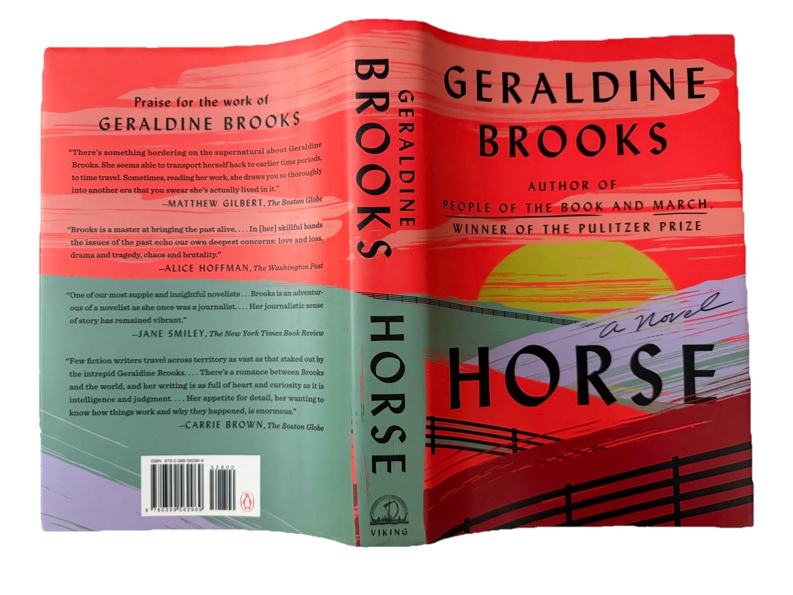 Horse A Novel By Geraldine Brooks 2022 Hardcover 1st Edition First Printing