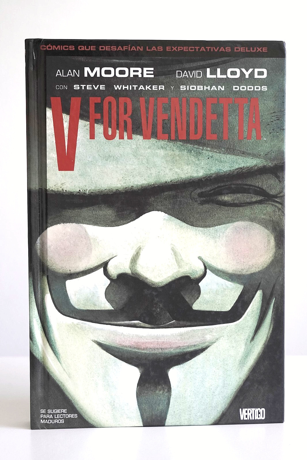 V For Vendetta Deluxe Edition Spanish Hardcover Alan Moore Vertigo DC Comics