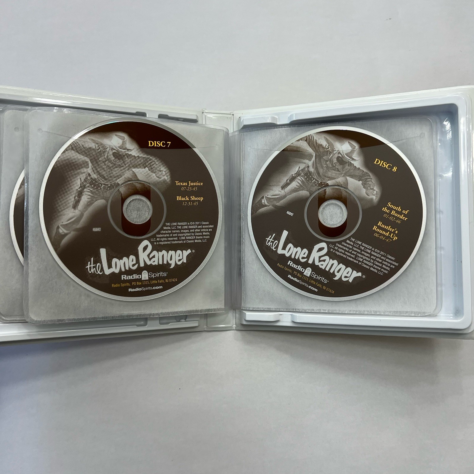 The Lone Ranger South of the Border 10 CD Box Set 2011 Classic Radio Western