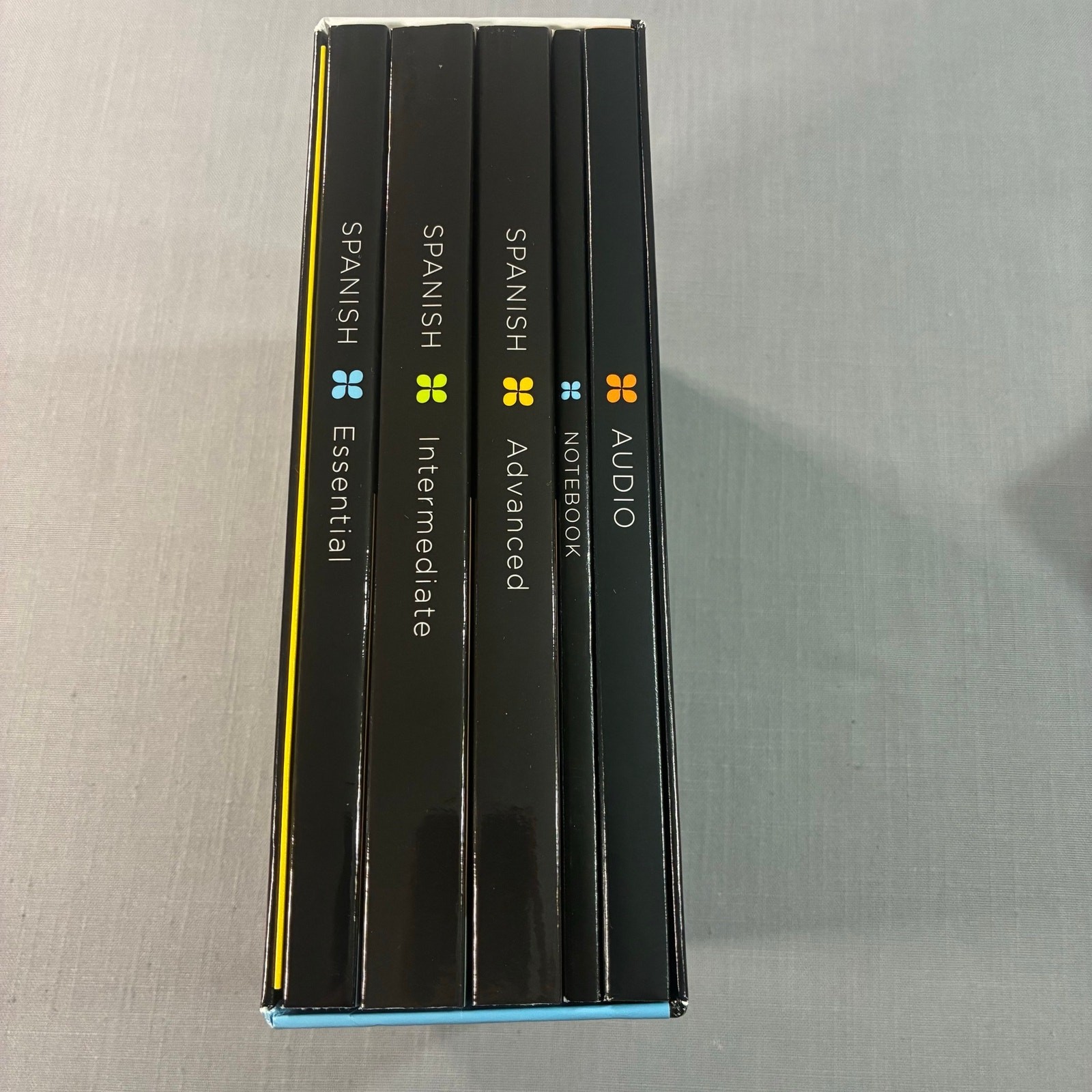 Living Language Spanish Platinum Edition Complete Course Set 9 CDs Books