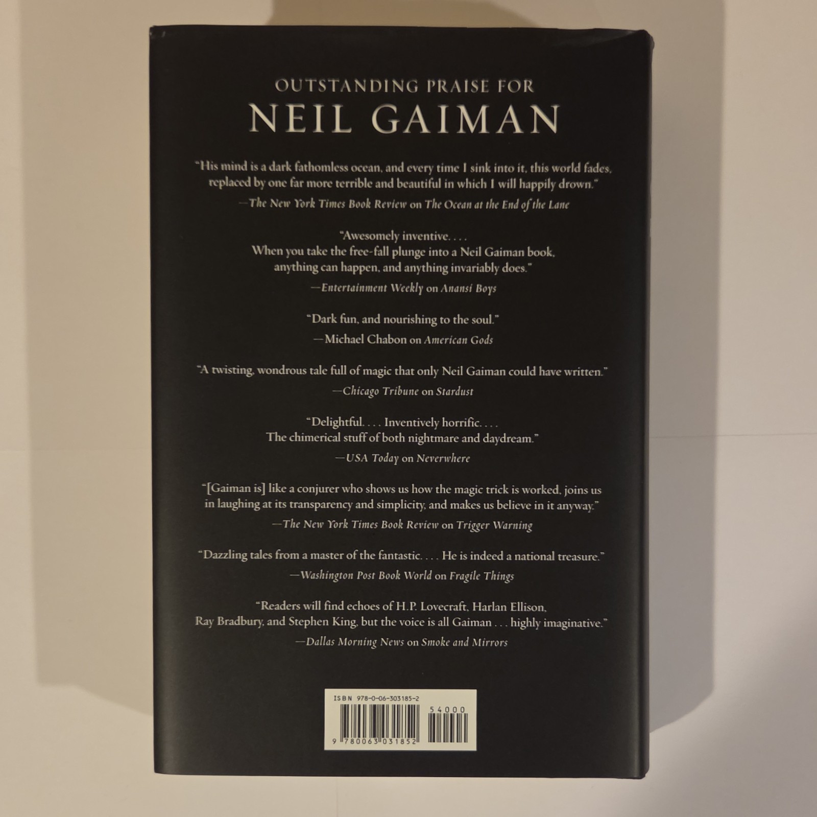 The Neil Gaiman Reader by Neil Gaiman (Hardcover) Selected Fiction Dust Jacket