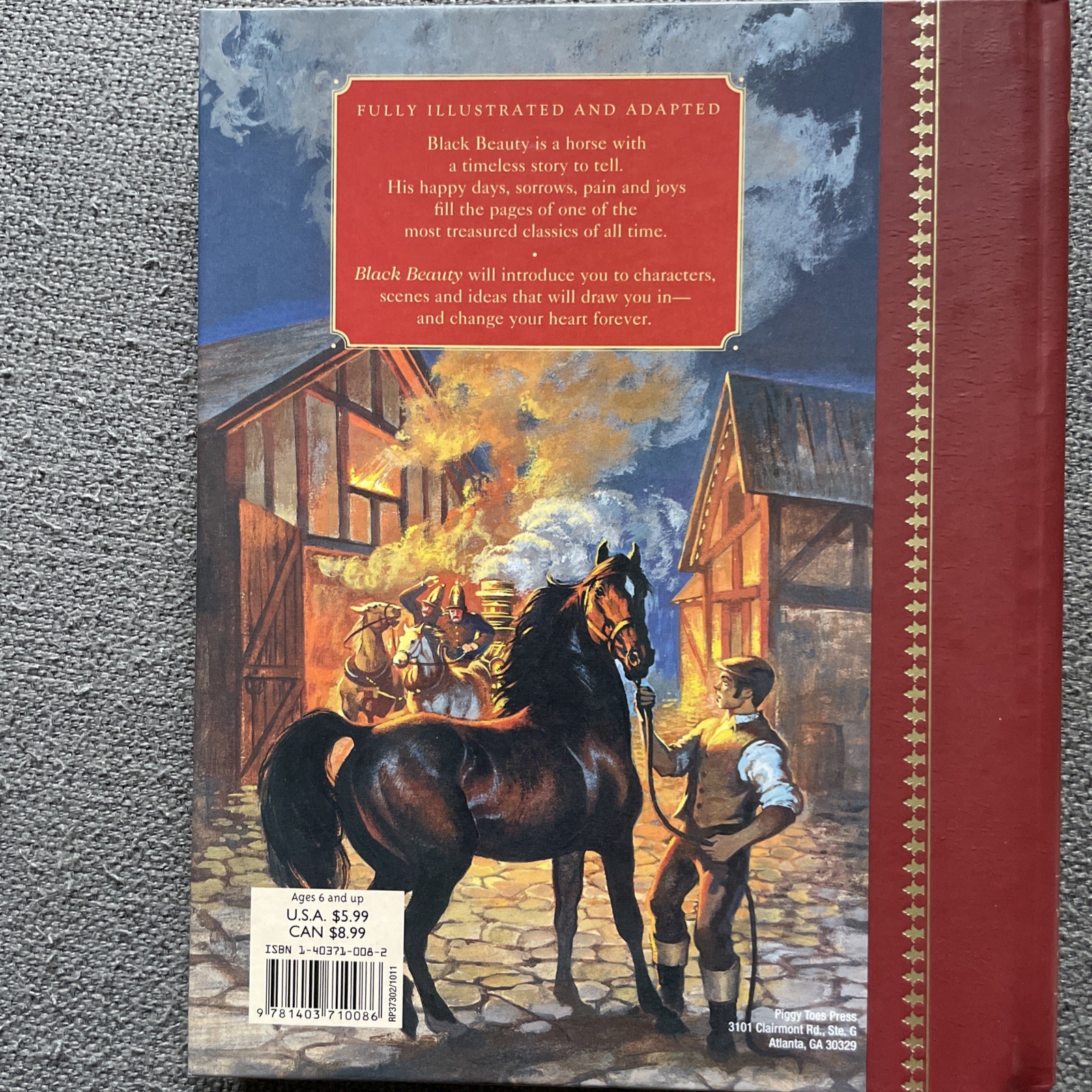 Black Beauty By Anna Sewell Hardcover Brand New Condition