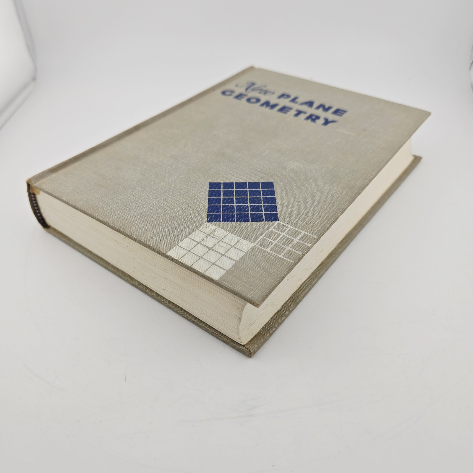 ​New Plane Geometry Welchons Krickenberger 1956 Vintage Hardcover Textbook Ginn