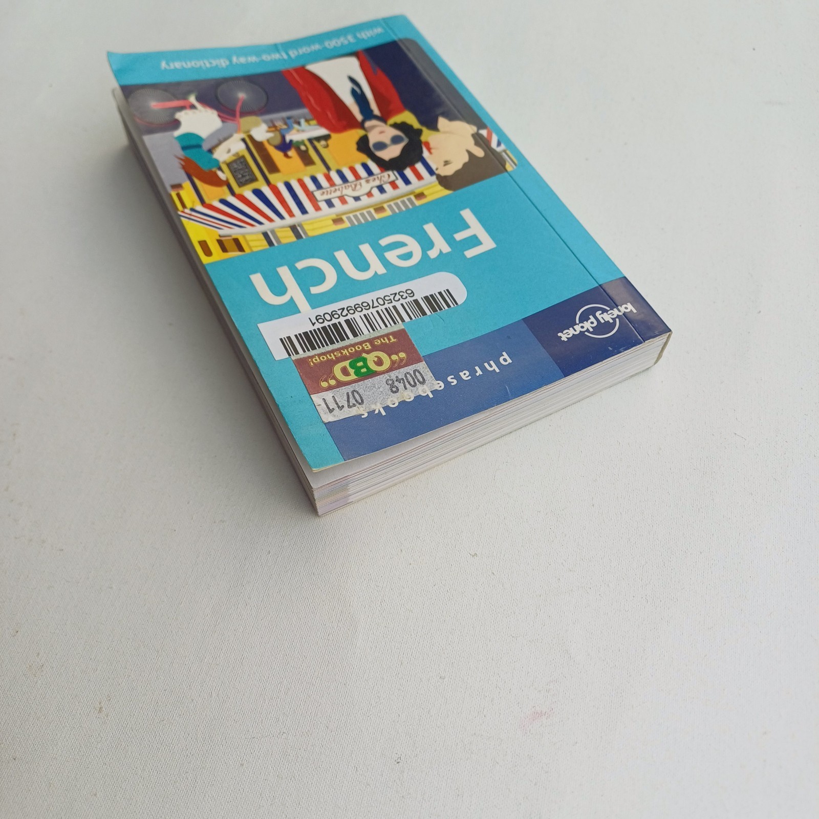 Lonely Planet French Phrasebook & Dictionary 4th Ed 2011 Palm Sized 140mm x 95mm