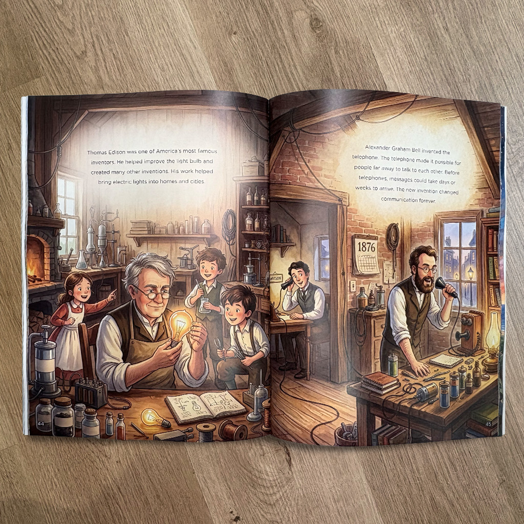 America’s 250th Anniversary for Kids (Softcover Book)