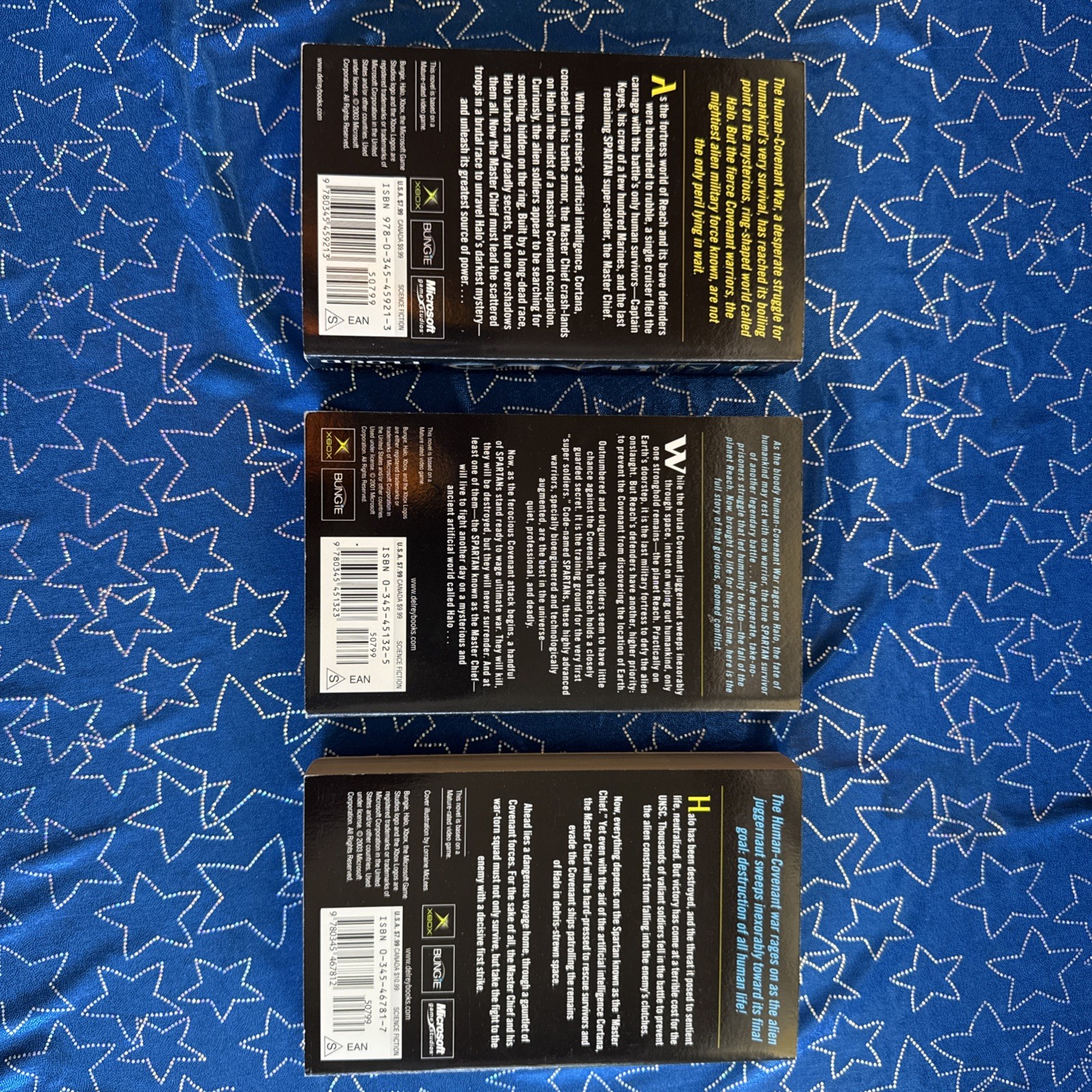 Halo Xbox Ballantine Books Box Set: Fall Of Reach + The Flood + First Strike