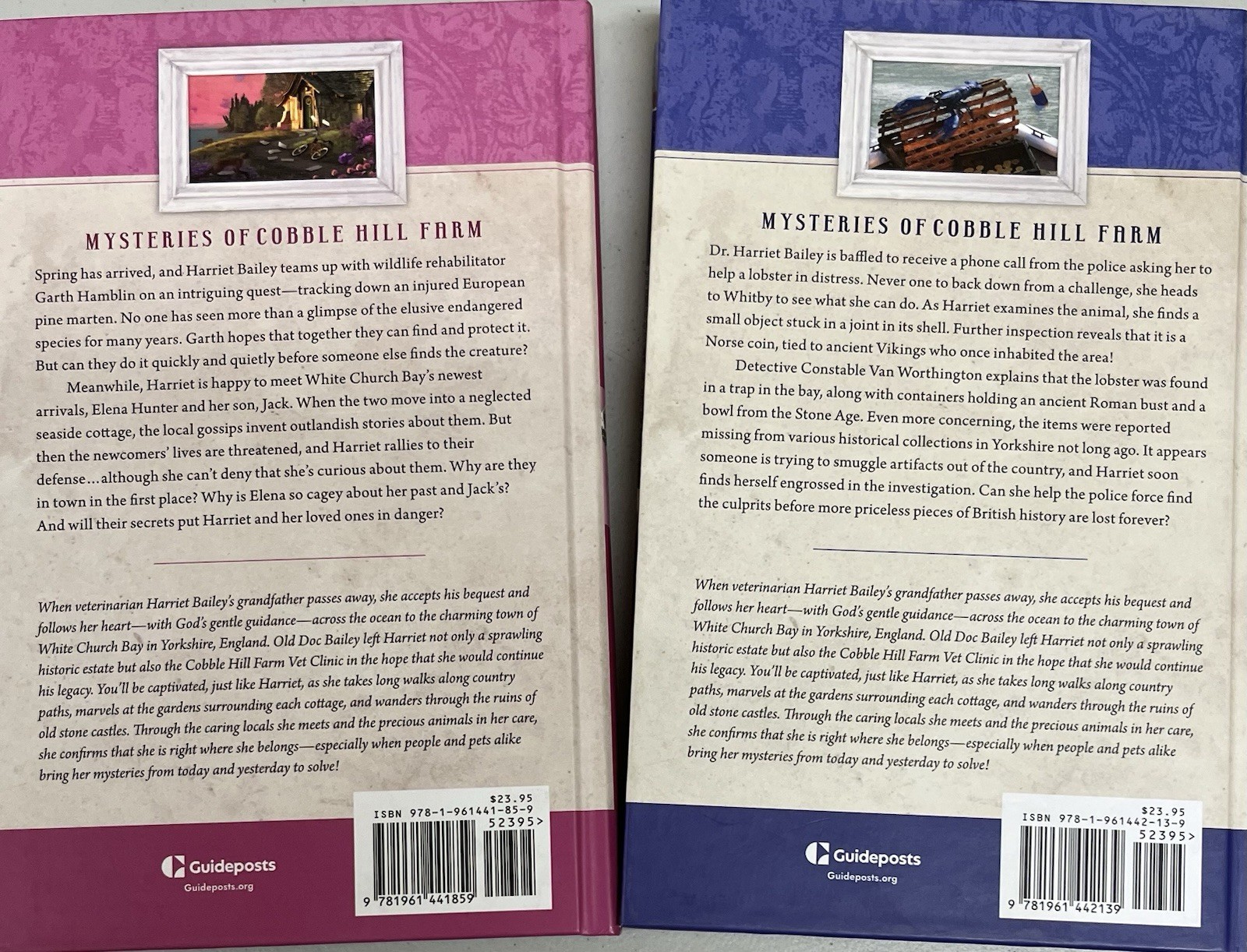 Guideposts Mysteries of Cobble Hill Farm Series Hardcover Book Lot of 19 Nice