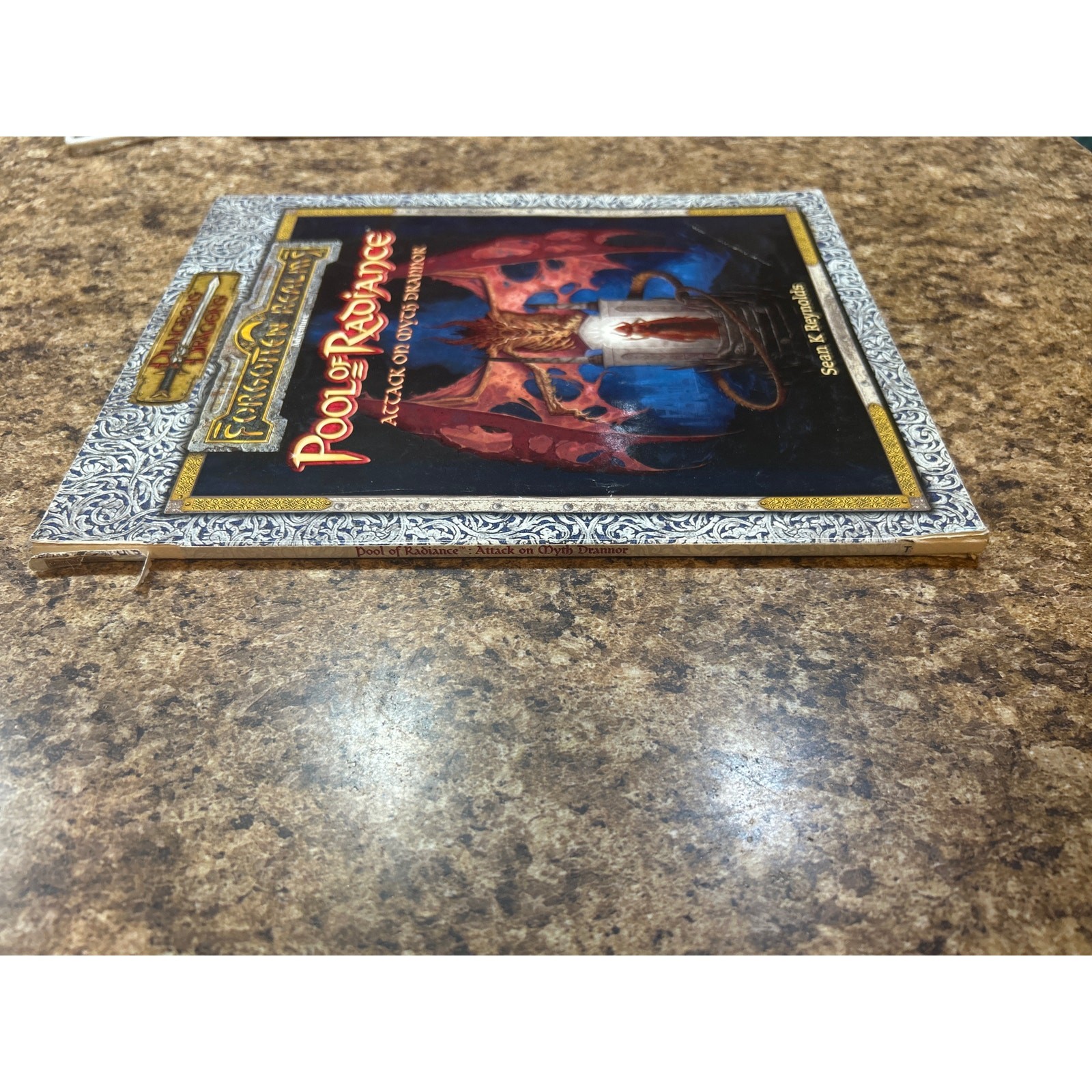 Dungeons & Dragons Forgotten Realms Pool of Radiance 11710 TSR Lot #443 SC