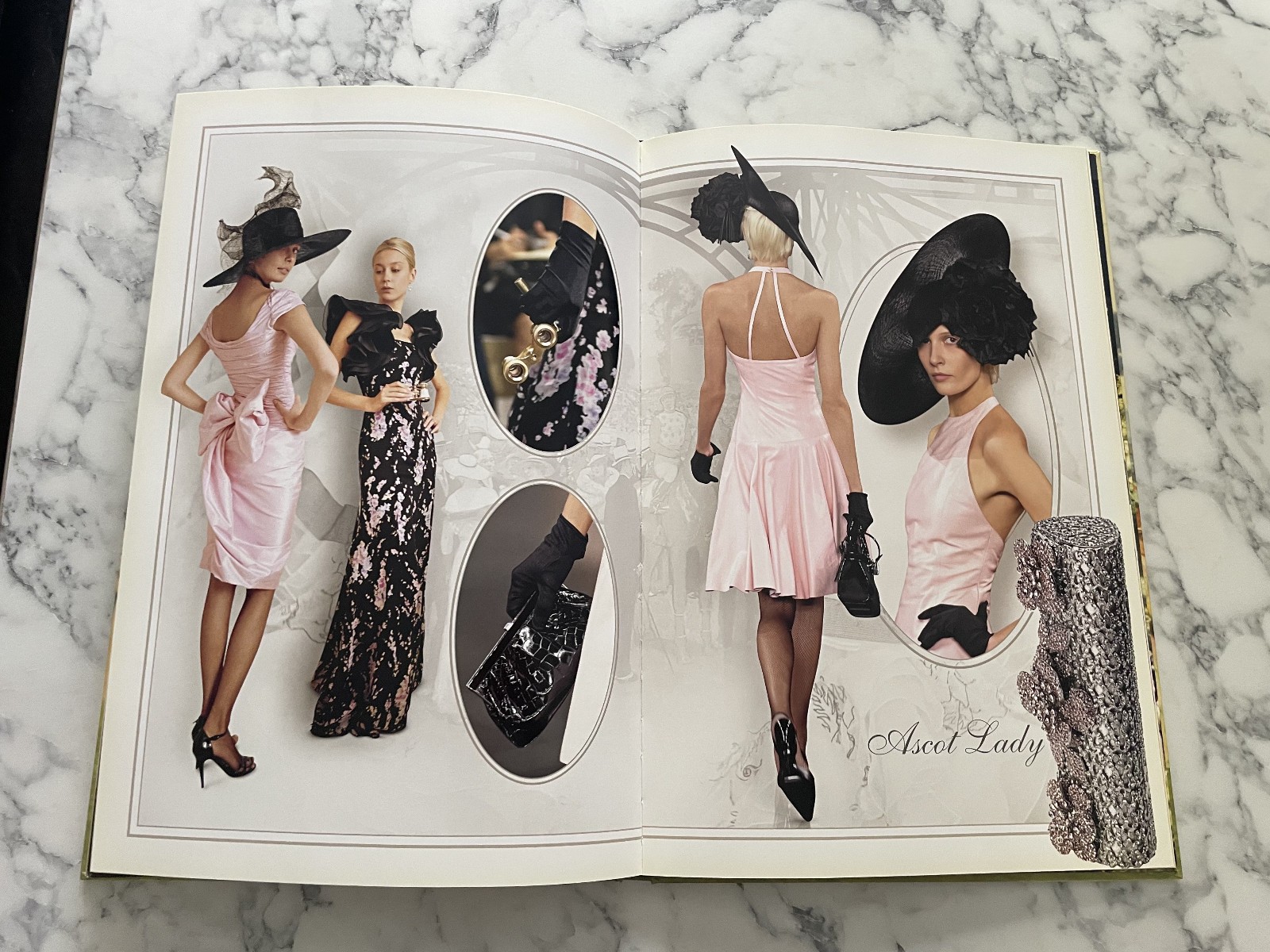HUGE RARE 1st ED RALPH LAUREN 40TH ANNIV 88 PAGES FASHION DESIGN HARDCOVER BOOK