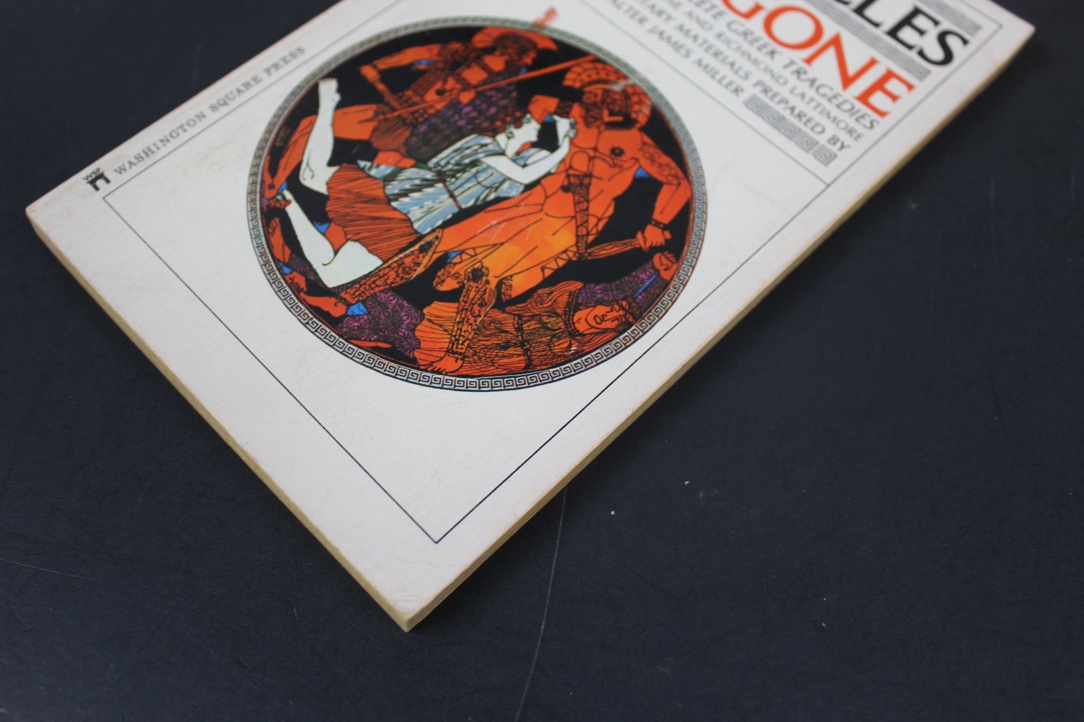 Antigone Sophocles 1970 Washington Square Press Greek Tragedy Drama PB