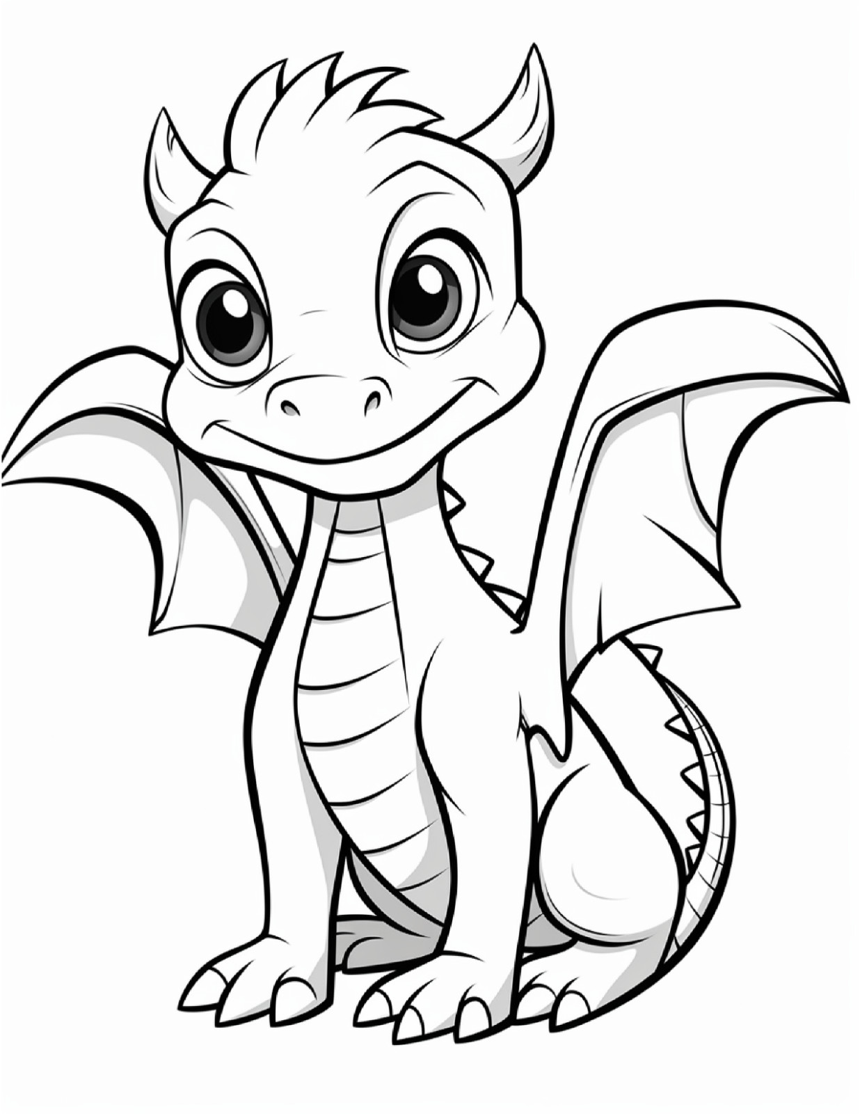 Baby Dragons Coloringbook geat fun for everone and all ages