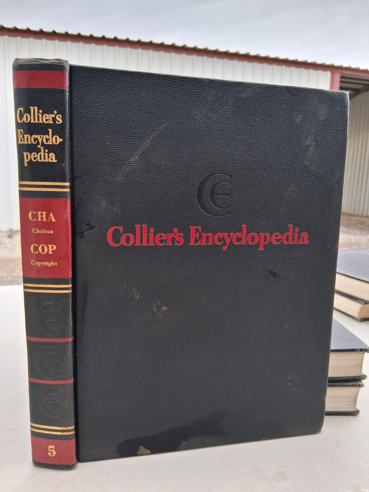1957 Collier’s Encyclopedia Volume 1 – 20 Complete Set, See Photos