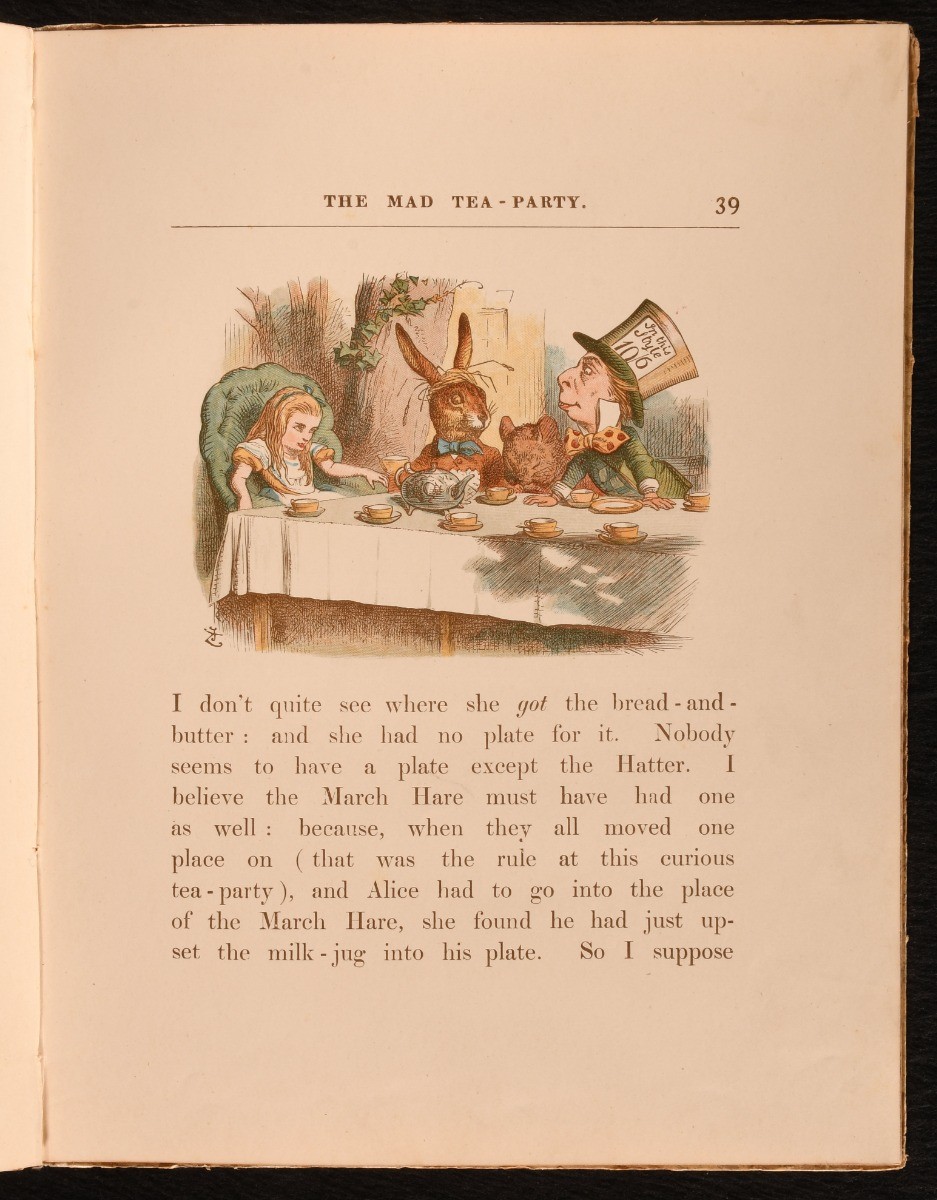 1890 The Nursery “Alice” Lewis Carroll Signed Presentation Copy First Edition…