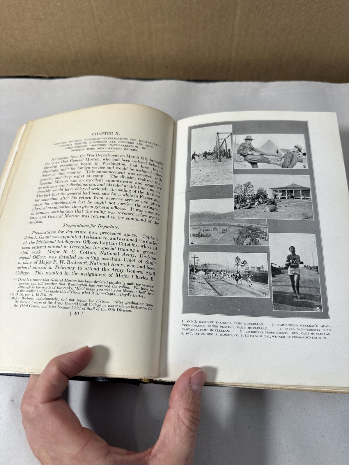 History Twenty Ninth Division by Cutchins SIGNED Provenance Gen. Jo Lane Stern
