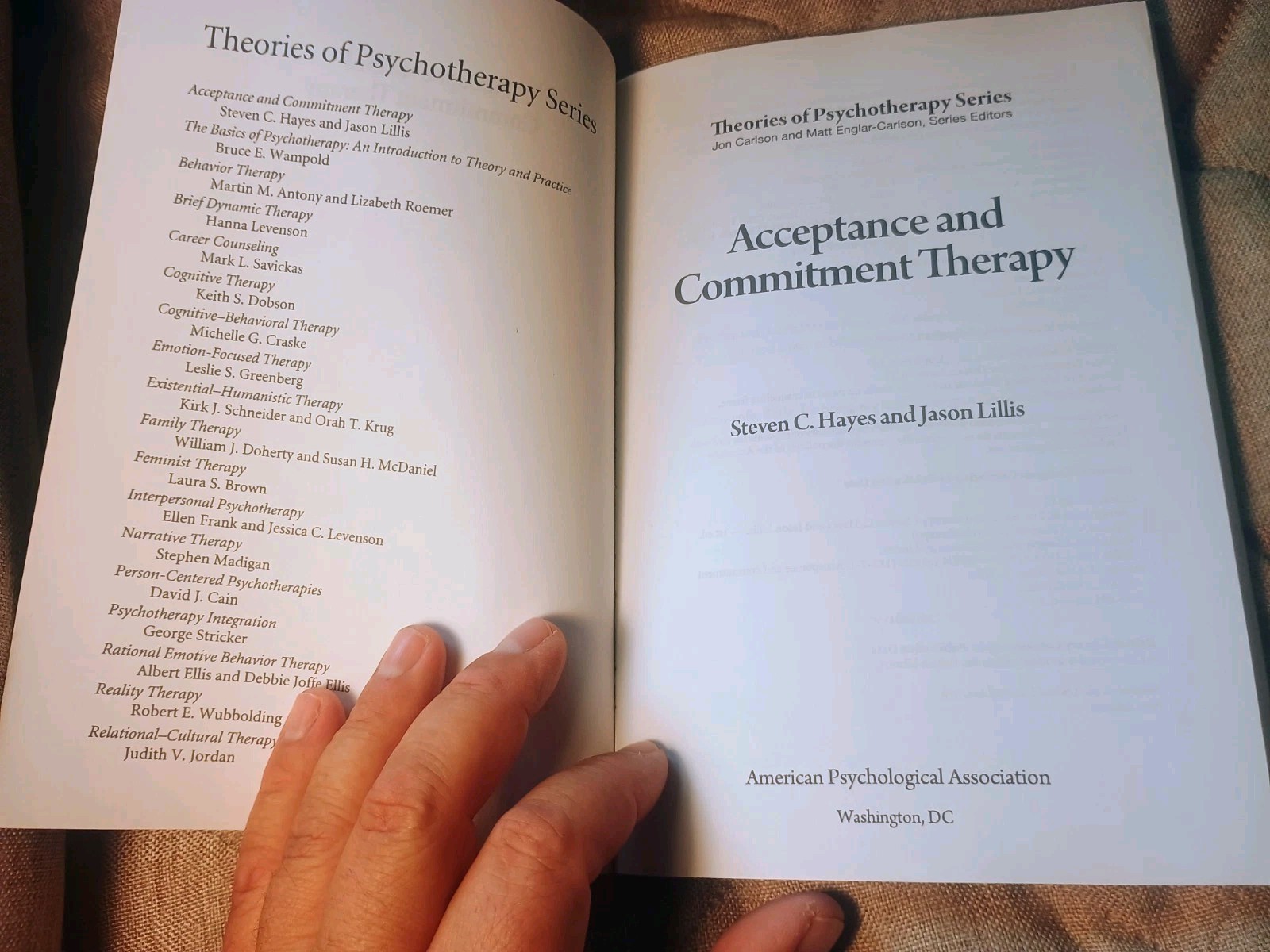 Acceptance and Commitment Therapy – Paperback by Steven C. Hayes & Jason Lillis