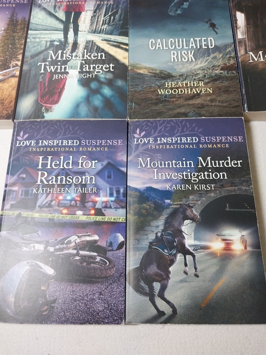 Love Inspired Suspense Huge 20 Book Lot Harlequin Romance Paperback K-9