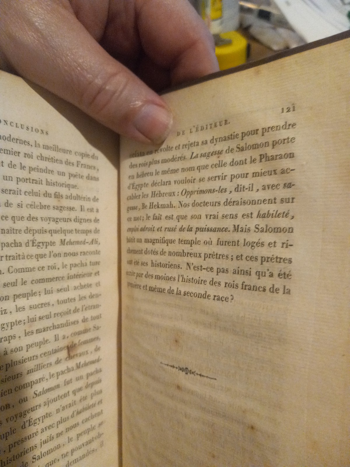 1822 HISTORY BOOK IN FRENCH SIGNED BY MARIO PEDRO ARATA! – HISTOIRE DE SAMUEL