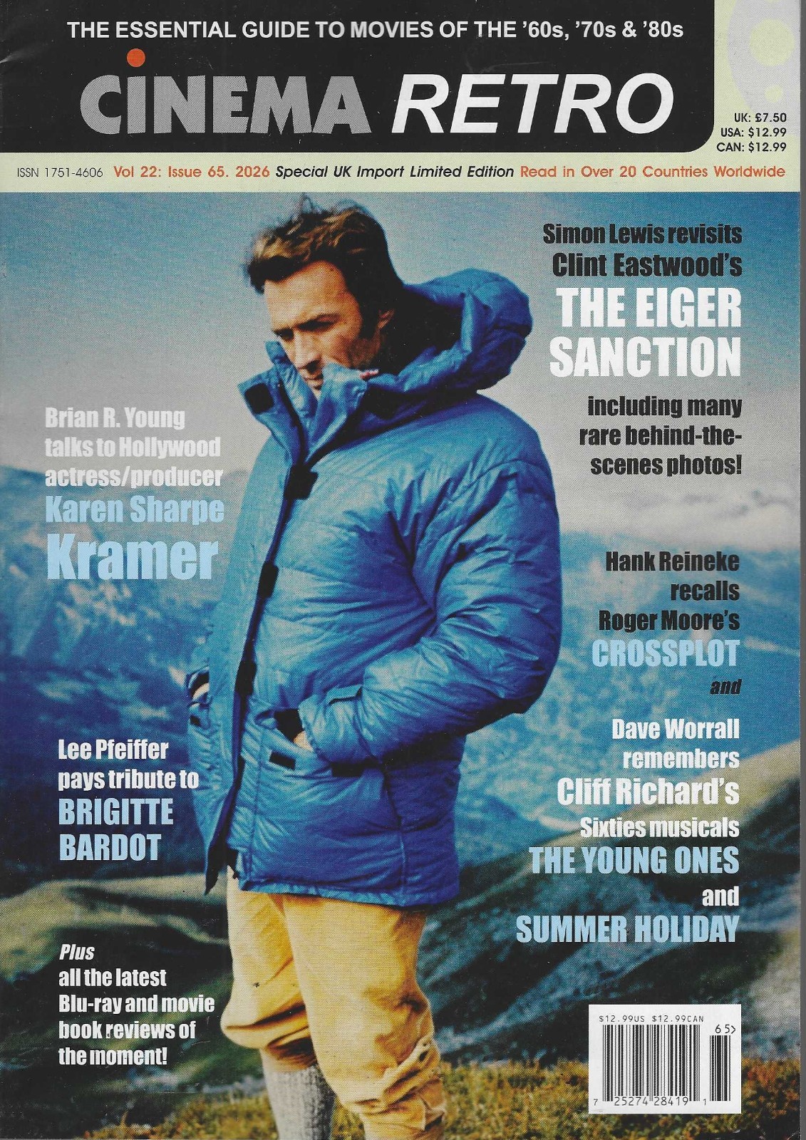 Cinema Retro Magazine 2026 The Eiger Sanction