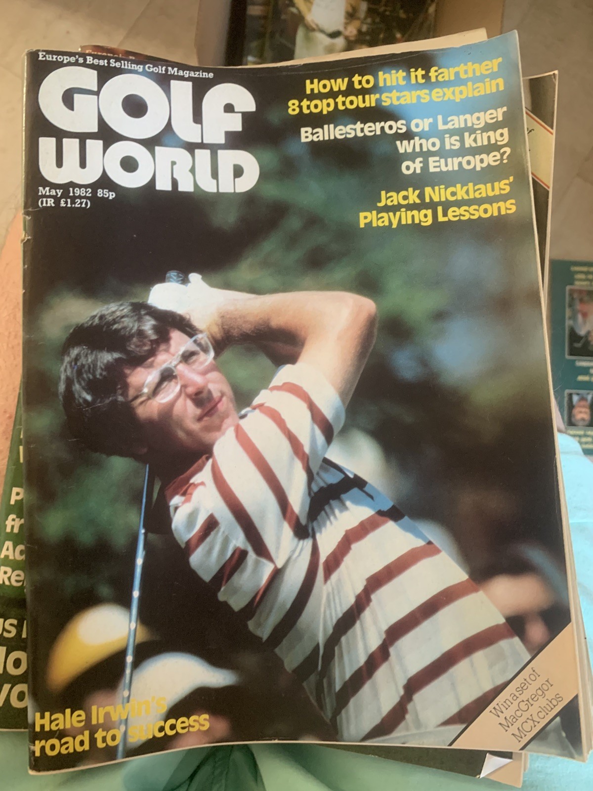 21 Vintage Golf World magazines 1981-82