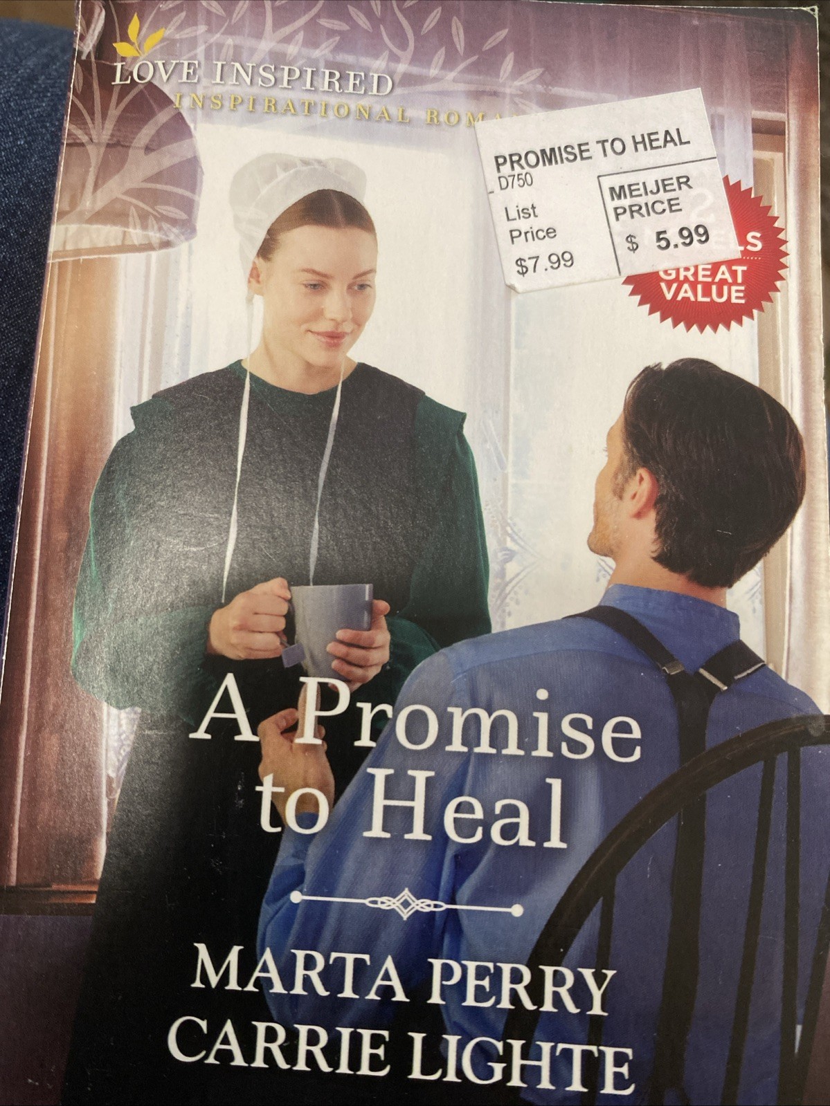 A Promise to Heal by Marta Perry, Love Inspired Inspirational Romance