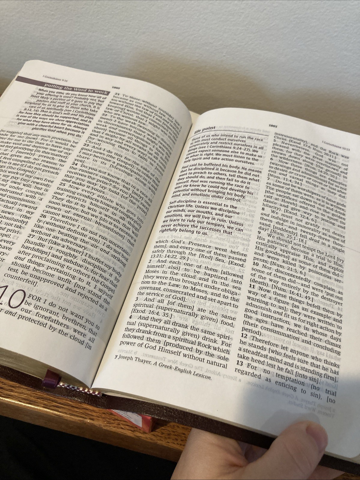 Amplified Classic 1987 AMPC Bible | Large Font, 12 point | New Life Joyce Meyer