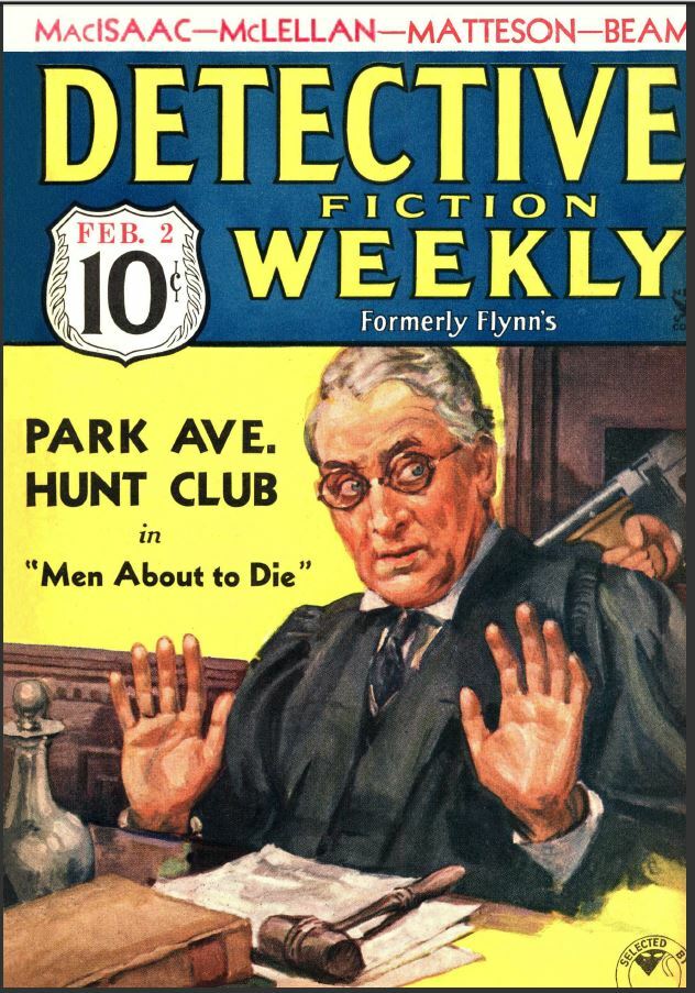 DETECTIVE FICTION WEEKLY 55 Choice Issue Collection On USB Flash Drive