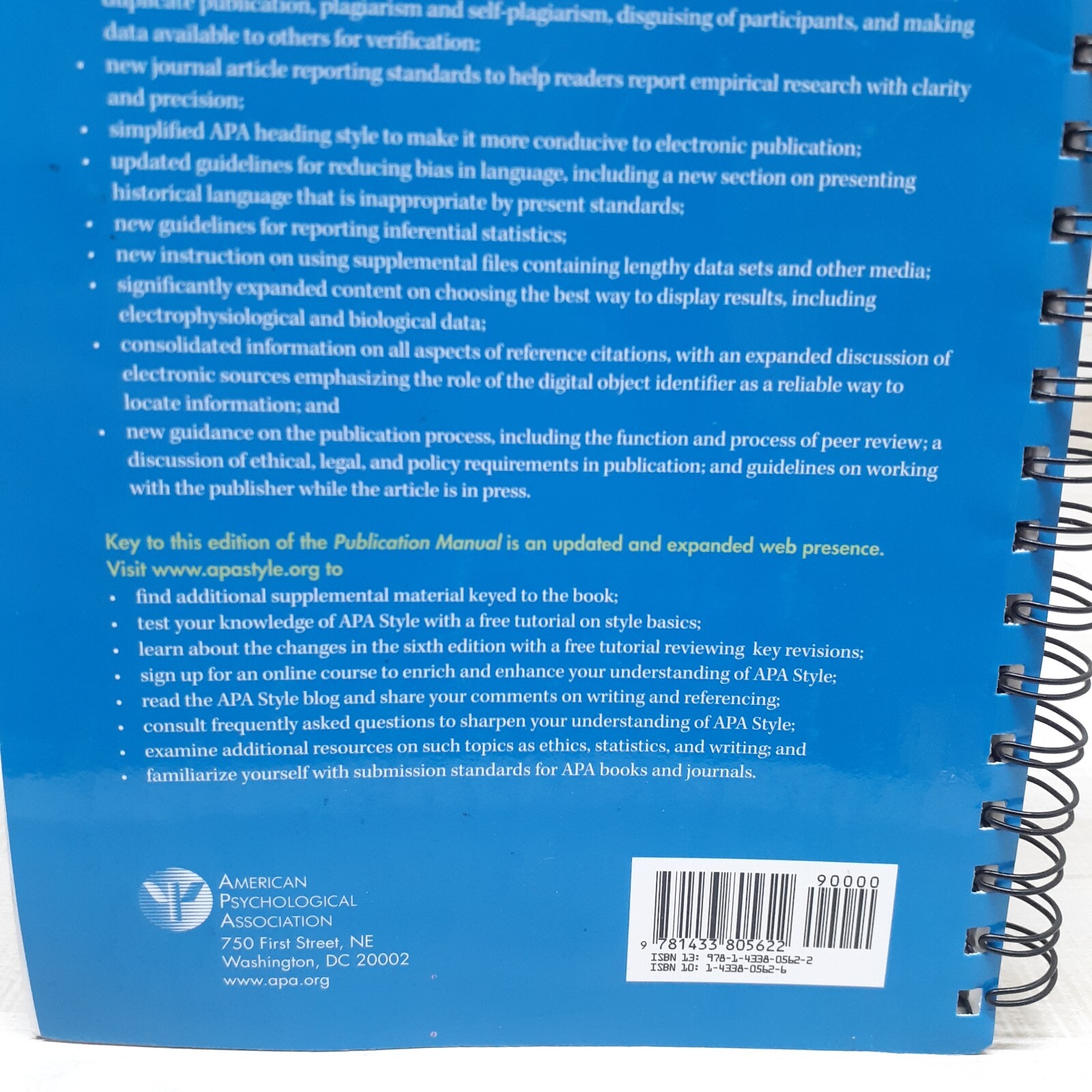 Publication Manual of the American Psychological Association