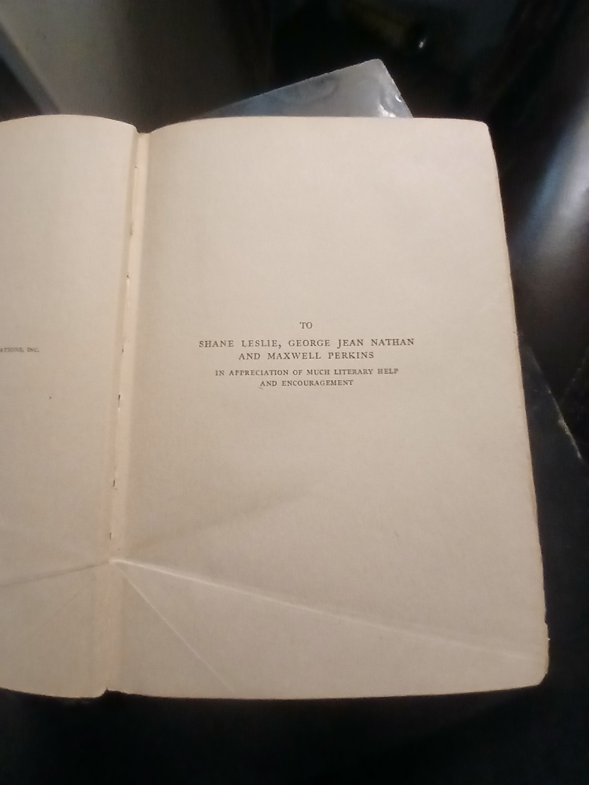 The Beautiful And Damned – F. Scott Fitzgerald – First Edition First Printing