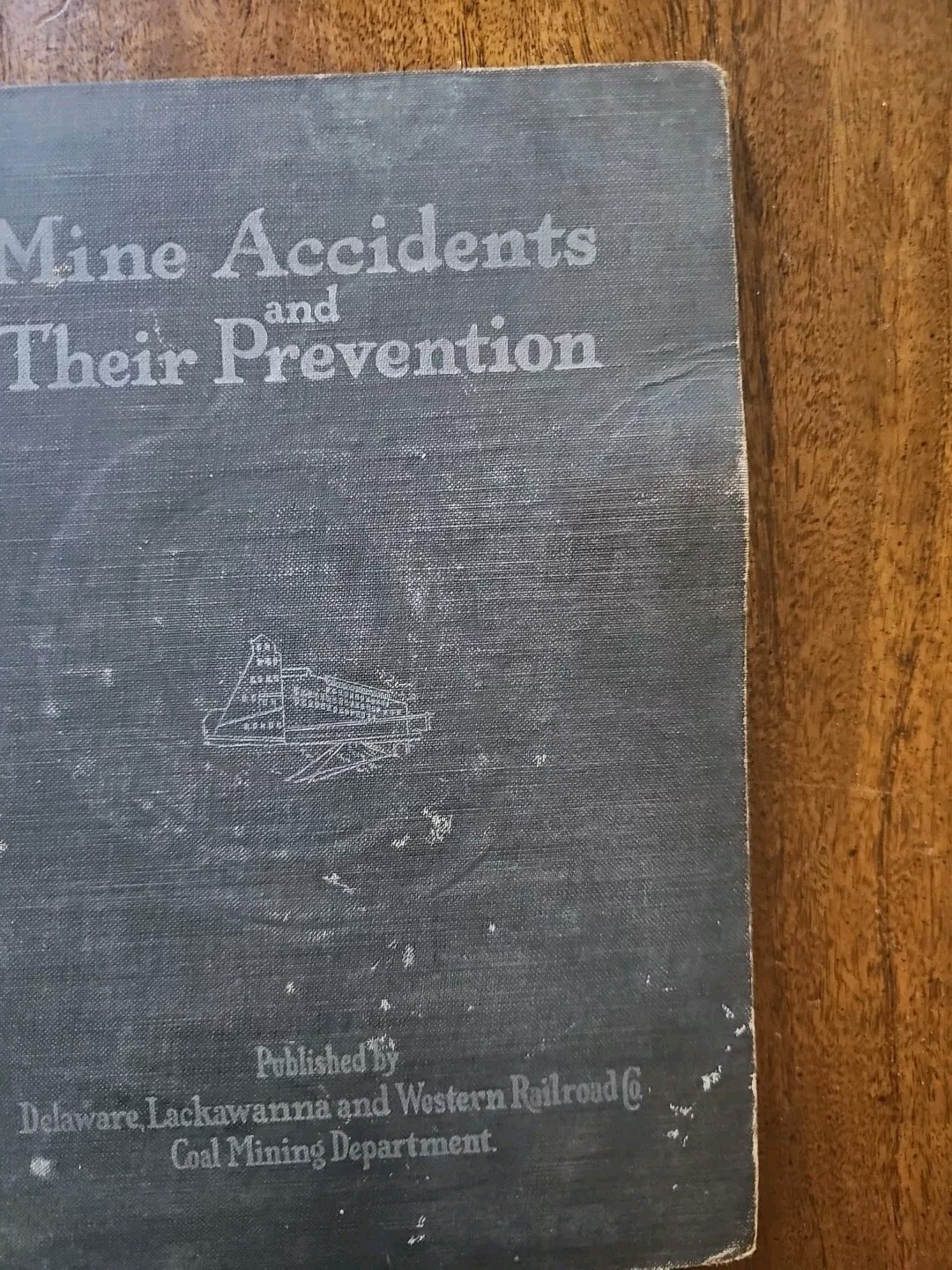 Rare 1912 Mining Accidents and Their Prevention Book Hardcover AS IS Coal Mining
