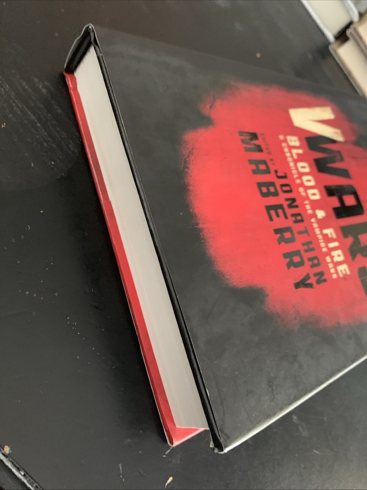 V-Wars: Blood and Fire by Kevin J. Anderson/jonathan Maberry Signed 1st Edition
