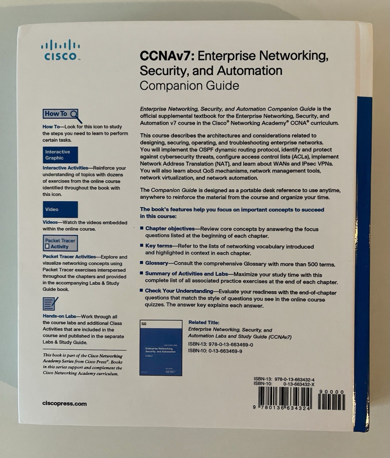 Enterprise Networking, Security, and Automation Companion Guide (CCNAv7)