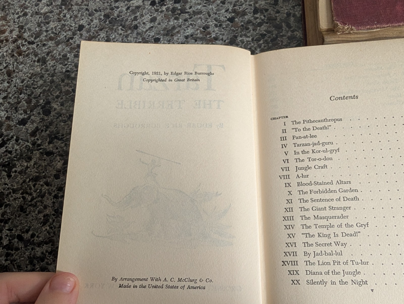 Edgar Rice Burroughs Novel Lot 11 HC Books First Ed. Grosset & Dunlap Tarzan