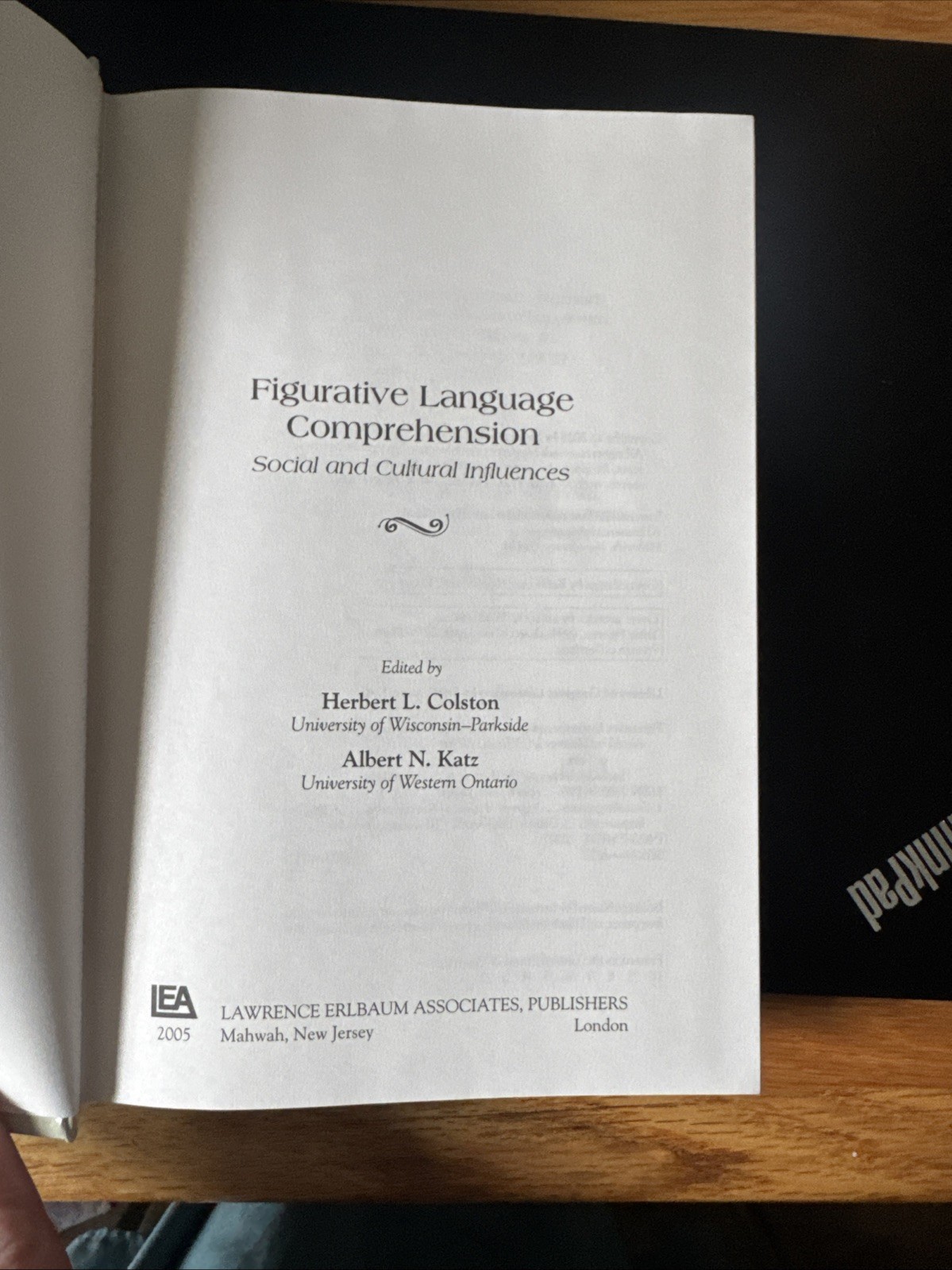 Figurative Language Comprehension : Social and Cultural Influences, Hardcover…
