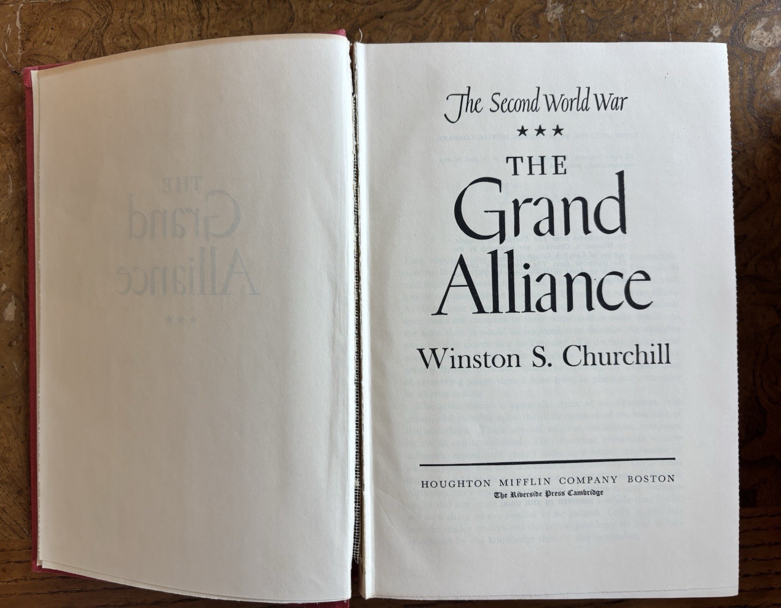 Winston Churchill Second World War Complete 6 Volume Set BOMC Dust Jackets
