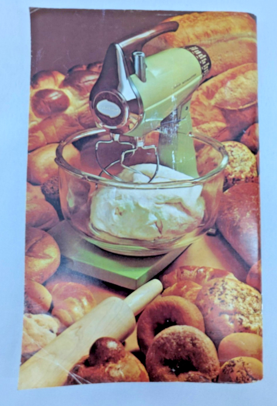 Vintage Sunbeam Deluxe Mixmaster Mixer Recipes Cookbook 1975