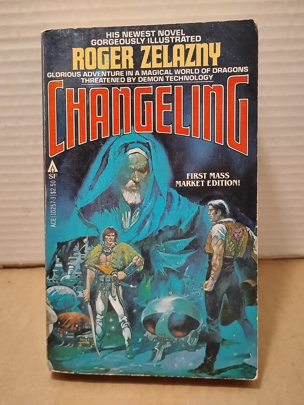ROGER ZELAZNY – Lot of 6 Sci Fi & Fantasy Novels – Amber Oberon Jack of Shadows