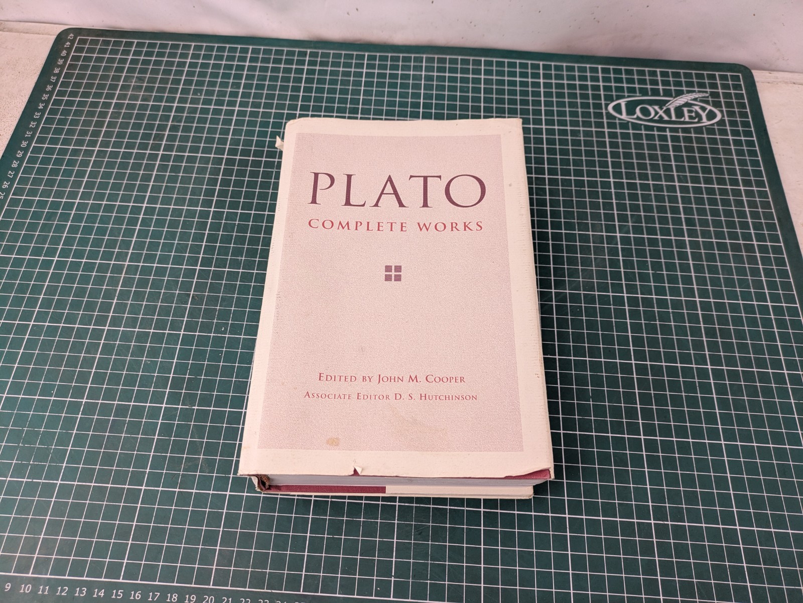 Plato Complete Works – John M Cooper – Hardback book