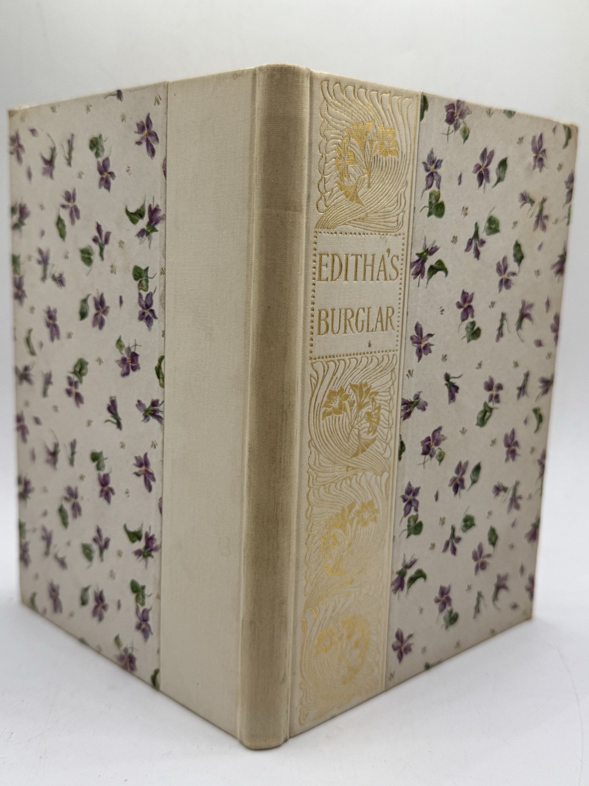Antique 1899 Book by Frances Hodgson Burnett Editha’s Burglar Illustrated