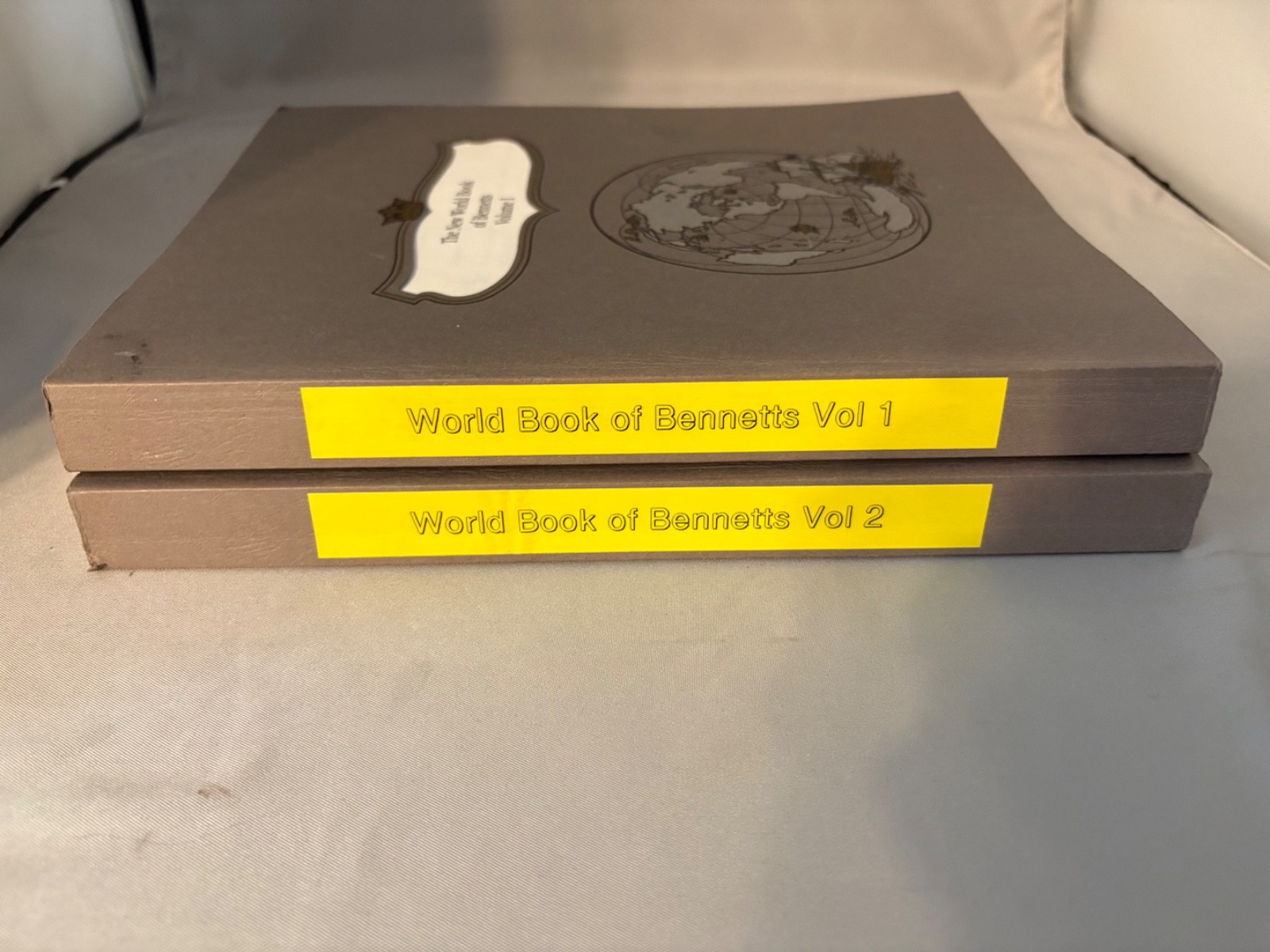 The New World Book of Bennett Genealogy Halberts Family Heritage Vol. 1 & 2