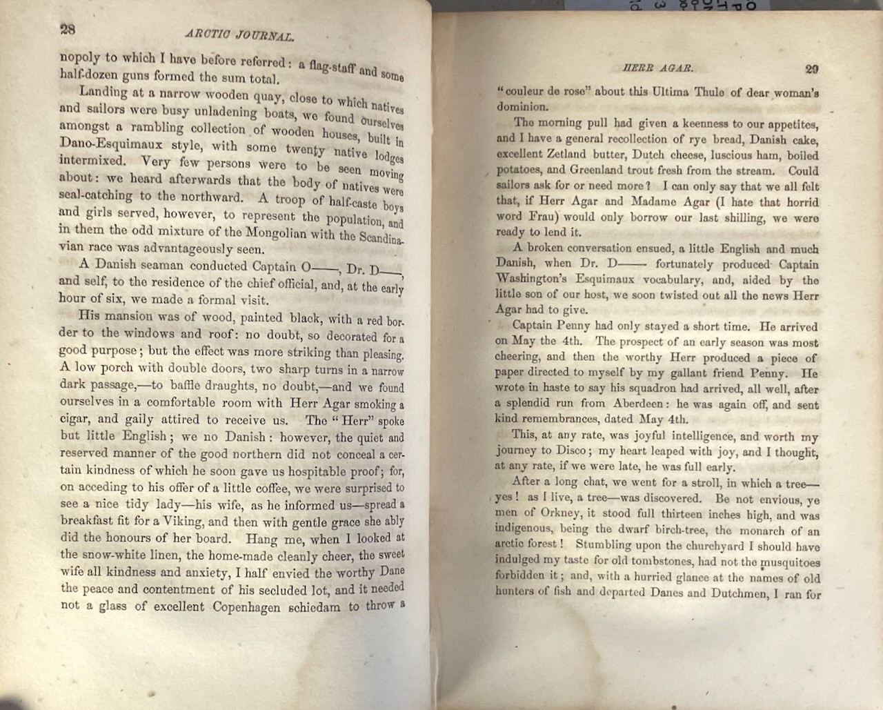 The Polar Regions…Franklin Expedition / Lt. Sherard Osborn / A. S. Barnes 1854