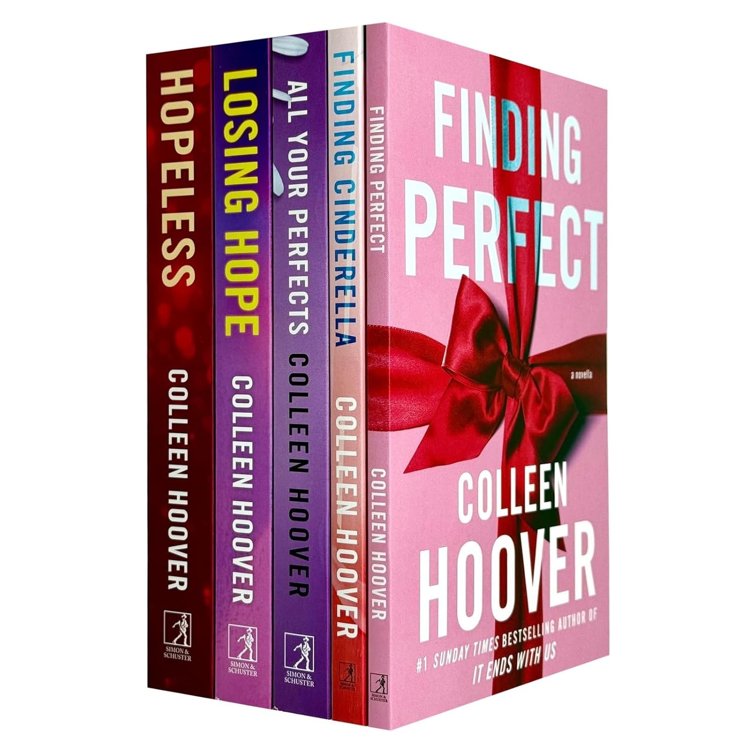 Colleen Hoover Hopeless Series 5 Book Collection Set Paperback Fiction Bundle