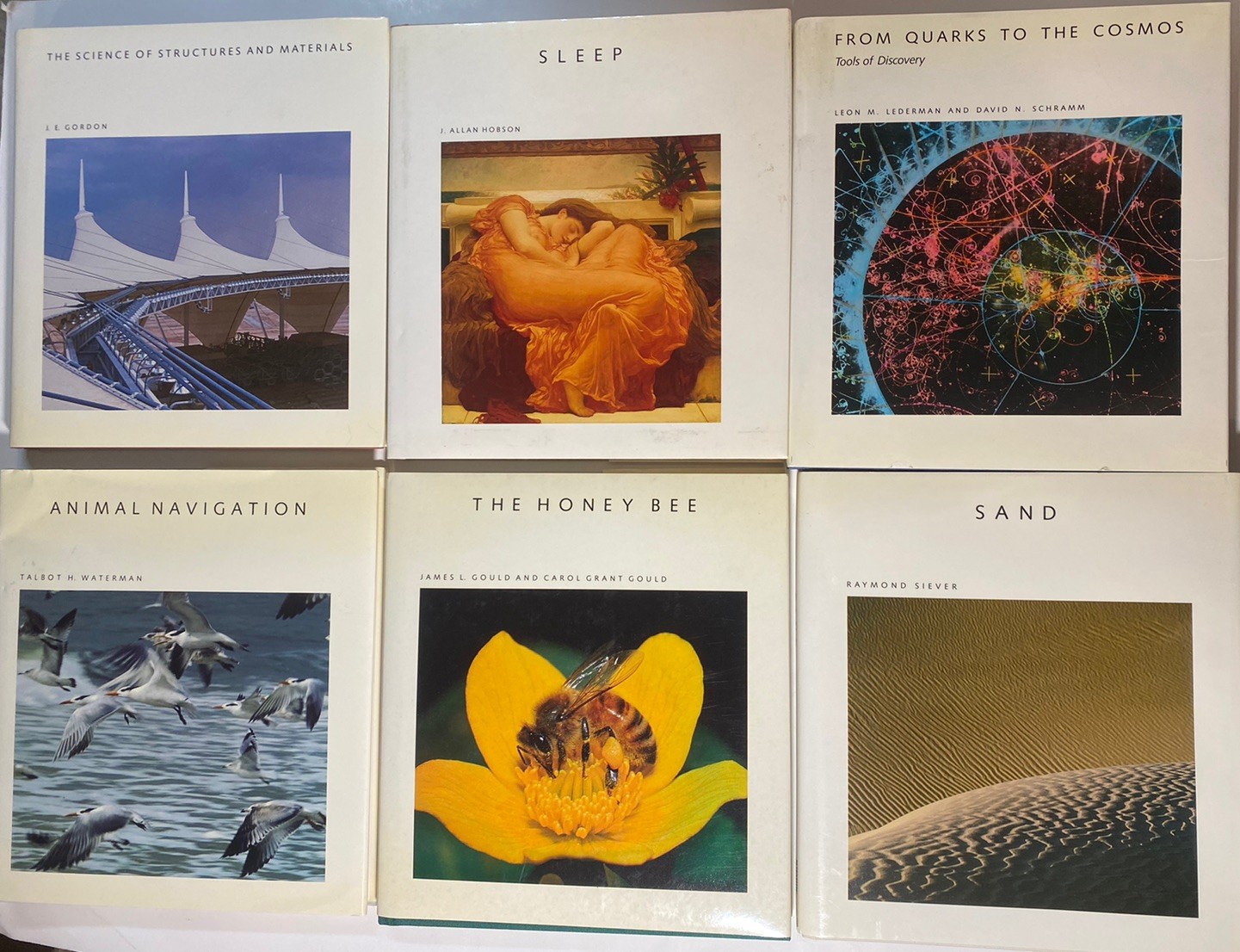 SCIENTIFIC AMERICAN LIBRARY Series Hard Cover Books With Dust Jackets Lot of 59